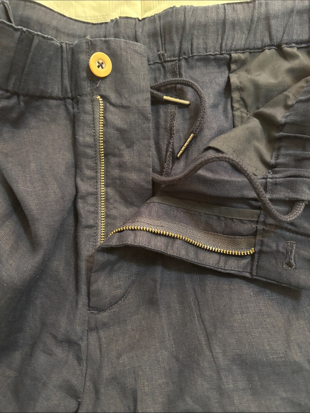 NWT men’s Quince 100% European linen pants size L - Picture 3 of 9